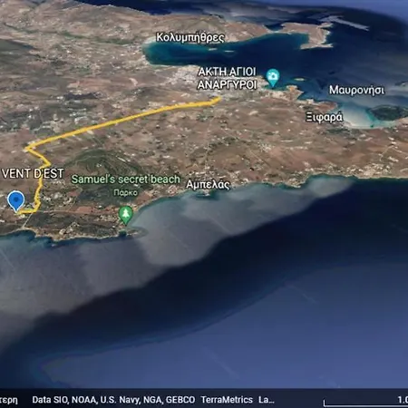 بيت للعطل Vent D'est, Isterni, Paros